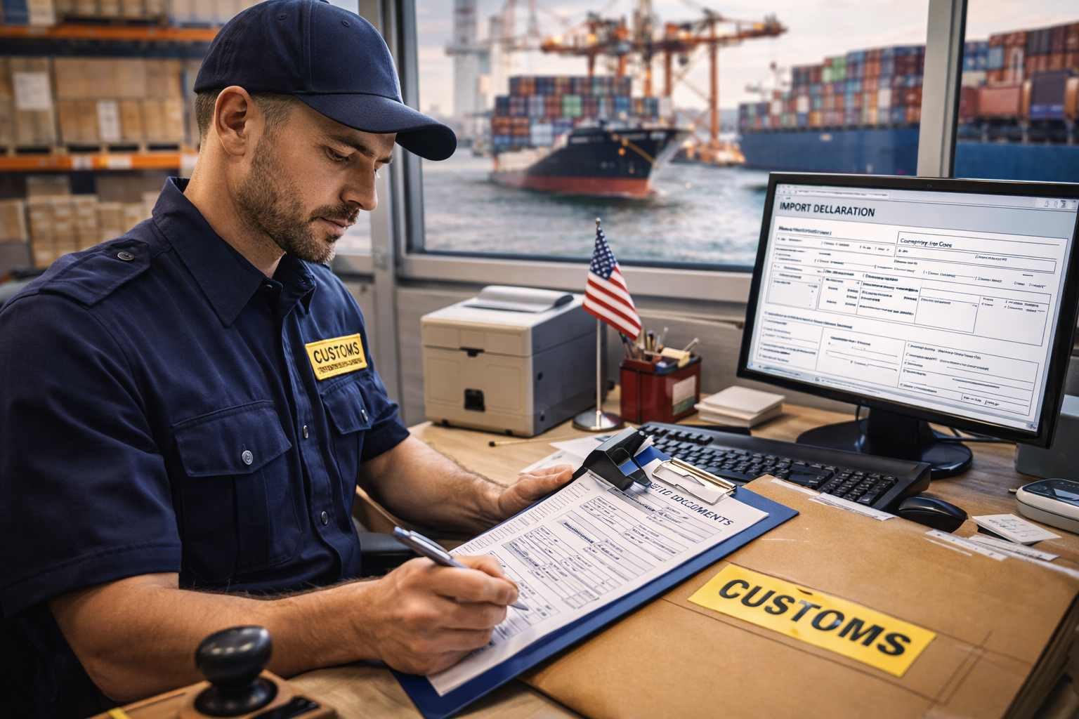 Customs clearing and compliance